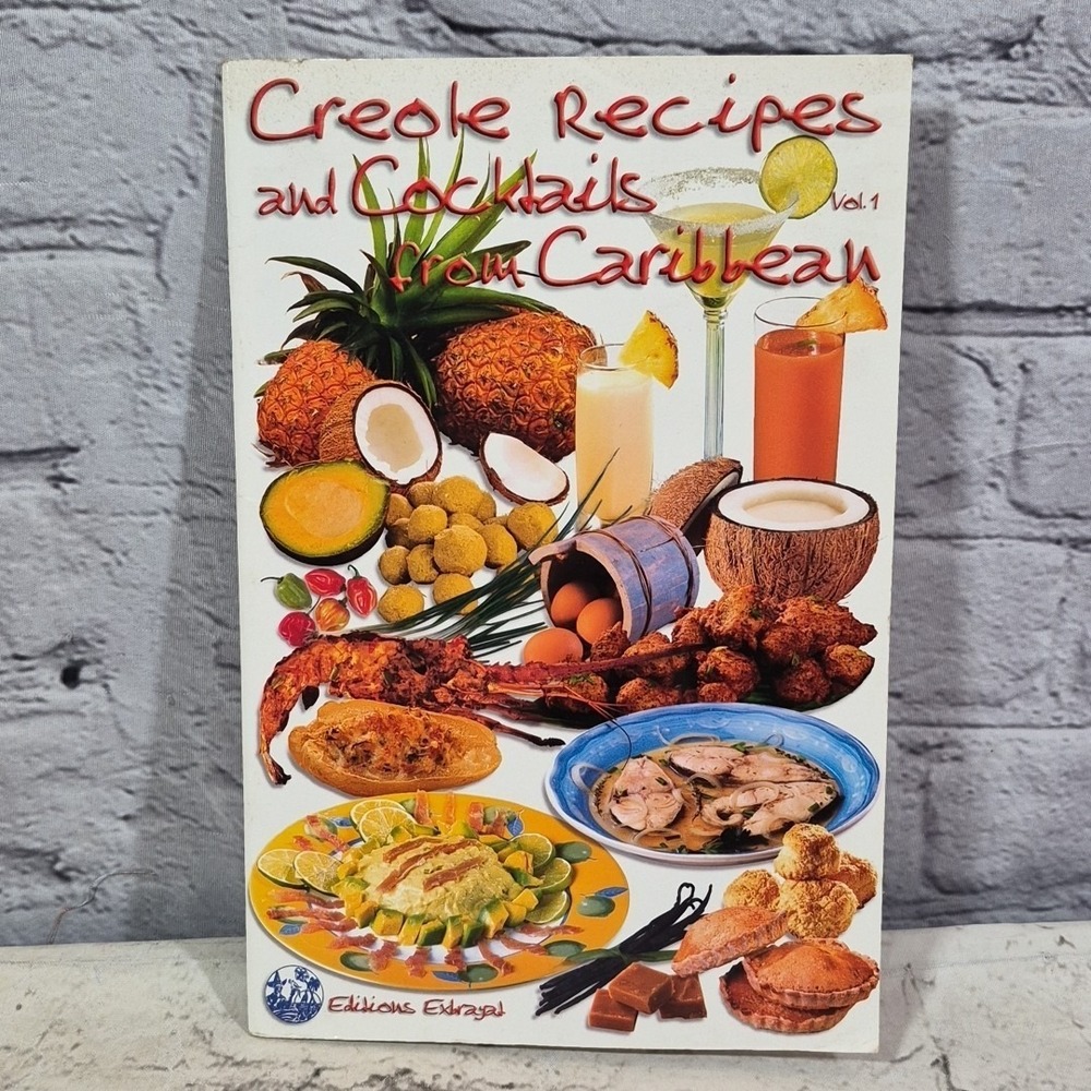 Creole Recipes and cocktails from Caribbean Volume 1 Pamphlet Cookbook
